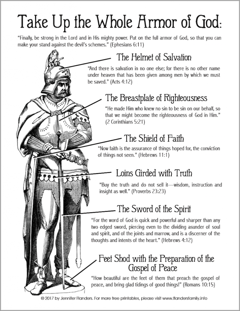 Armour of God Illustration
